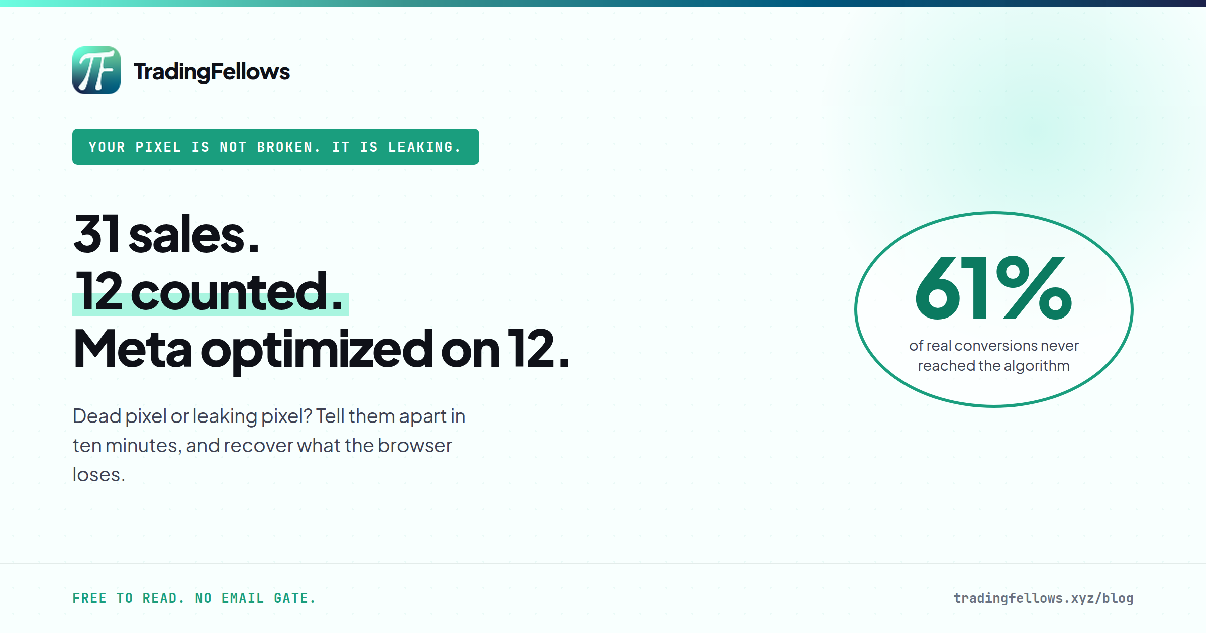 Facebook Pixel Not Tracking Conversions: The Complete 2026 Fix