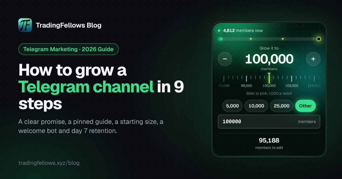 How to Grow a Telegram Channel: 9 Steps That Work in 2026